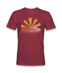 Outlet Nayked Apparel Men'S Ridiculously Soft Midweight Graphic Tee | Escape The Ordinary