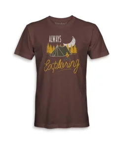 Hot Nayked Apparel Men'S Ridiculously Soft Midweight Graphic Tee | Always Exploring