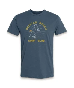 Discount Nayked Apparel Men'S Ridiculously Soft Midweight Graphic Tee | Pelican Beach