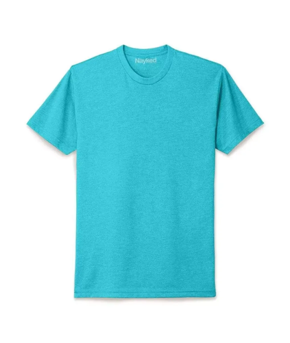 Online Nayked Apparel Men'S Ridiculously Soft Midweight Crew T-Shirt | New Arrival Colors