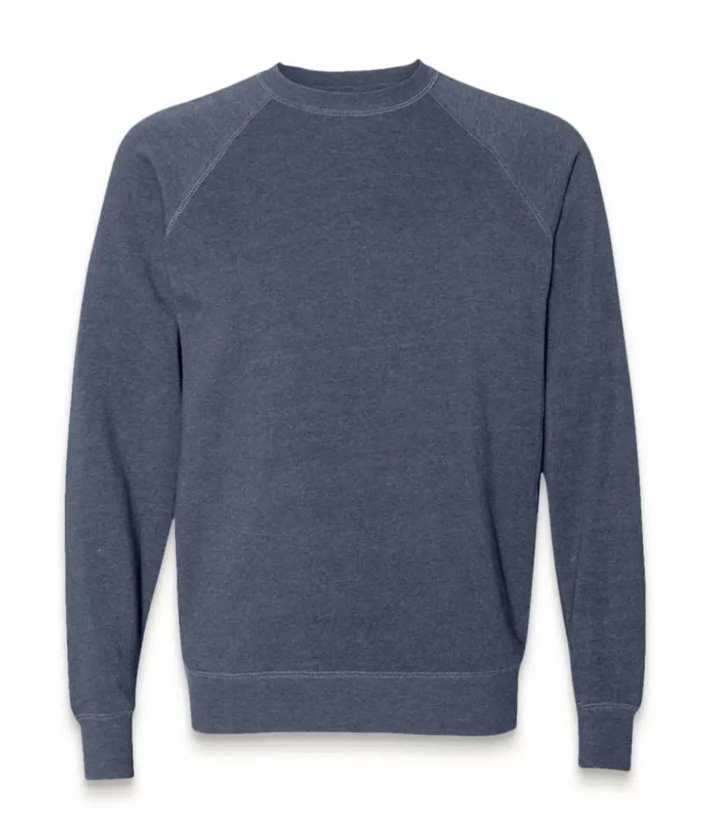 Online Nayked Apparel Men'S Ridiculously Soft Midweight Raglan Pullover