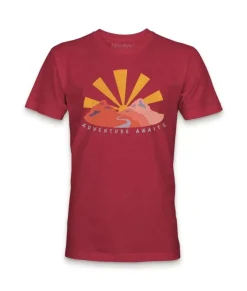 Discount Nayked Apparel Men'S Ridiculously Soft Midweight Graphic Tee | Adventure Awaits