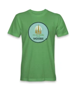 Hot Nayked Apparel Men'S Ridiculously Soft Midweight Graphic Tee | All Good In The Woods