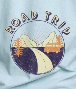 Online Nayked Apparel Men'S Ridiculously Soft Midweight Graphic Tee | Road Trip