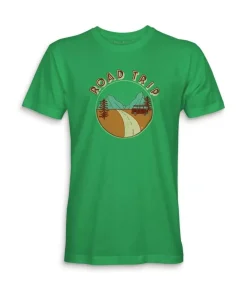 Online Nayked Apparel Men'S Ridiculously Soft Midweight Graphic Tee | Road Trip