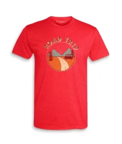 Online Nayked Apparel Men'S Ridiculously Soft Midweight Graphic Tee | Road Trip