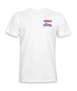 Sale Nayked Apparel Men'S Ridiculously Soft Midweight Sueded Graphic Tee | American Motorcycles