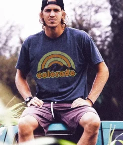 New Nayked Apparel Men'S Ridiculously Soft Midweight Graphic Tee | Colorado