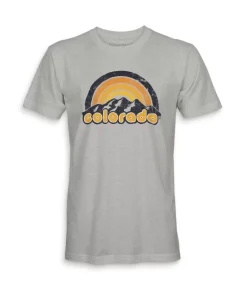 New Nayked Apparel Men'S Ridiculously Soft Midweight Graphic Tee | Colorado