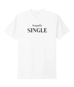 Sale Nayked Apparel Men'S Ridiculously Soft Midweight Graphic T-Shirt | Happily Single