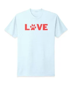 Discount Nayked Apparel Men'S Ridiculously Soft Midweight Valentine'S Day Graphic T-Shirt | Love My Pet
