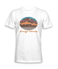 Fashion Nayked Apparel Men'S Ridiculously Soft Midweight Graphic Tee | Durango Colorado