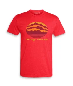 Fashion Nayked Apparel Men'S Ridiculously Soft Midweight Graphic Tee | Durango Colorado