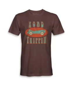 New Nayked Apparel Men'S Ridiculously Soft Midweight Graphic Tee | Road Trippin