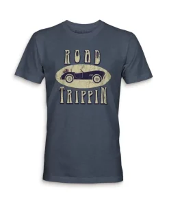 New Nayked Apparel Men'S Ridiculously Soft Midweight Graphic Tee | Road Trippin