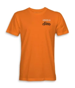 Hot Nayked Apparel Men'S Ridiculously Soft Midweight Sueded Graphic Tee | American Motorcycles