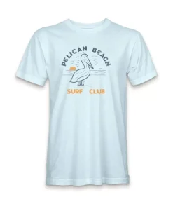 Fashion Nayked Apparel Men'S Ridiculously Soft Midweight Graphic Tee | Pelican Beach