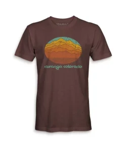 Discount Nayked Apparel Men'S Ridiculously Soft Midweight Graphic Tee | Durango Colorado