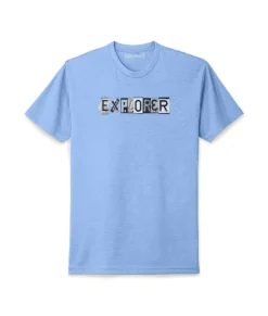 Hot Nayked Apparel Men'S Ridiculously Soft Midweight Graphic Tee | Explorer