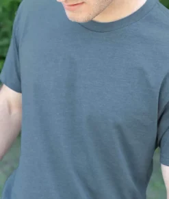 Sale Nayked Apparel Men'S Ridiculously Soft Midweight Crew T-Shirt | Classic