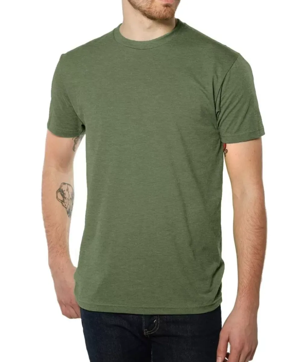 Sale Nayked Apparel Men'S Ridiculously Soft Midweight Crew T-Shirt | Classic
