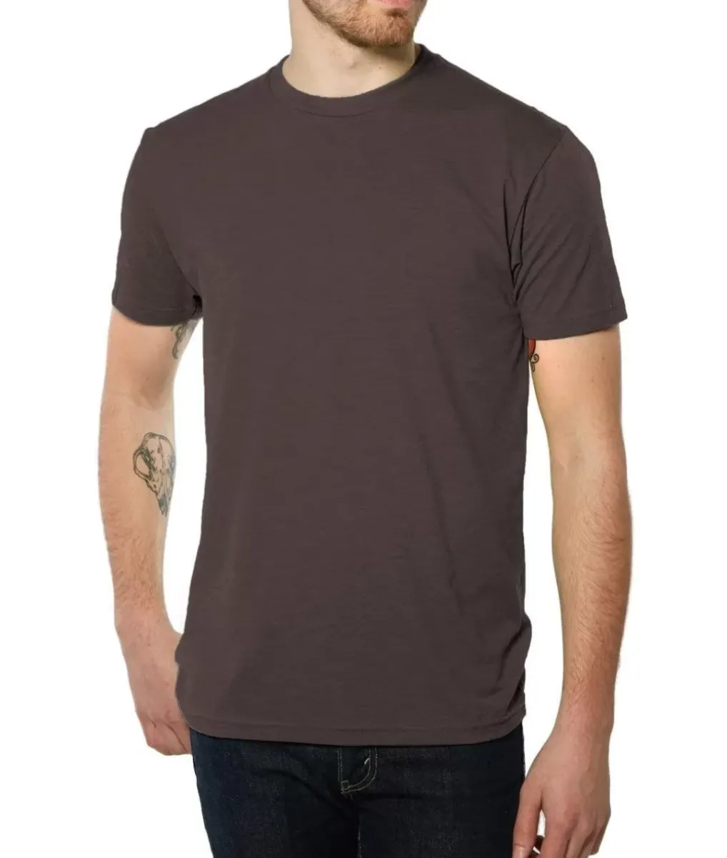 Sale Nayked Apparel Men'S Ridiculously Soft Midweight Crew T-Shirt | Classic