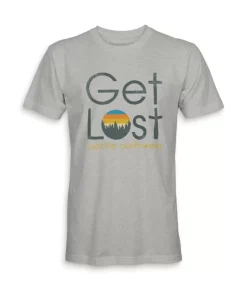Sale Nayked Apparel Men'S Ridiculously Soft Midweight Graphic Tee | Get Lost
