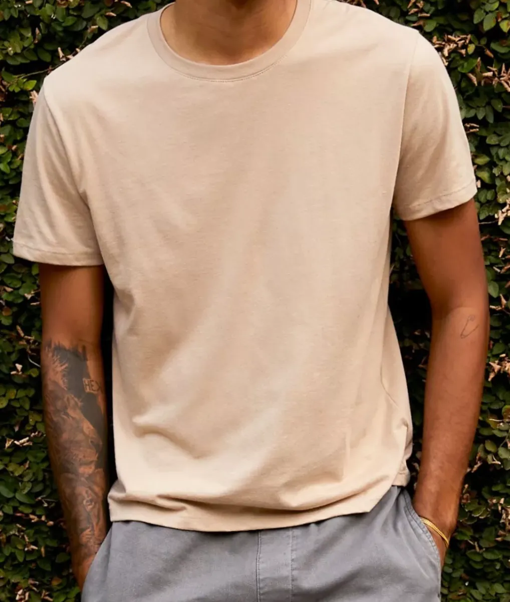 Hot Nayked Apparel Men'S Ridiculously Soft Modal Recycled Short Sleeve T-Shirt