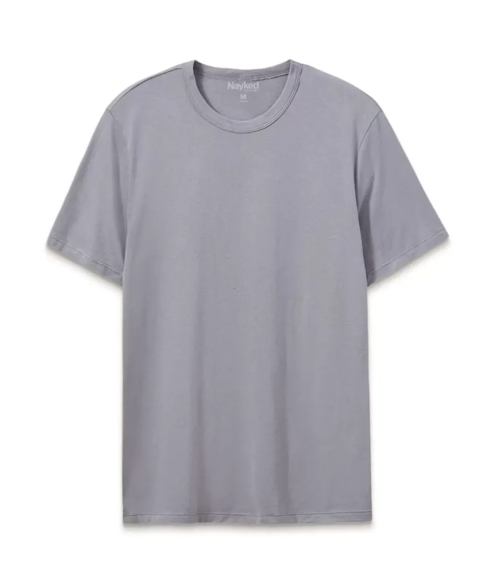 Hot Nayked Apparel Men'S Ridiculously Soft Modal Recycled Short Sleeve T-Shirt