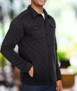 Best Nayked Apparel Men'S Ridiculously Soft Quilted Shirt Jacket