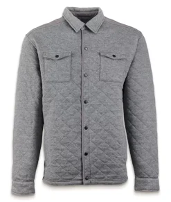 Best Nayked Apparel Men'S Ridiculously Soft Quilted Shirt Jacket
