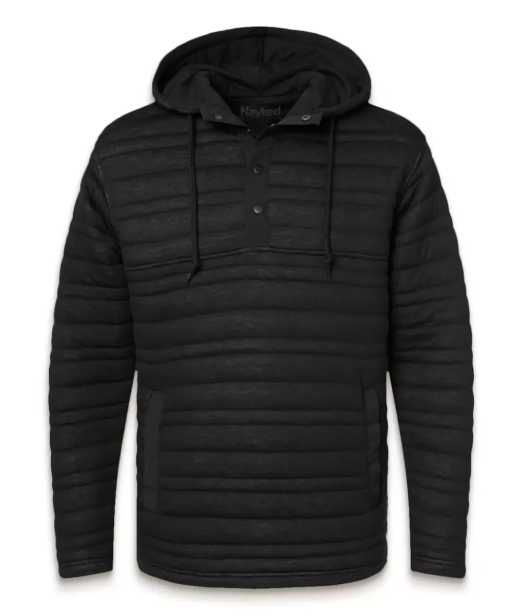 Discount Nayked Apparel Men'S Ridiculously Soft Quilted Anorak