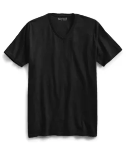 Online Nayked Apparel Men'S Ridiculously Soft Recycled Lightweight V-Neck T-Shirt