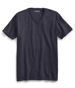 Online Nayked Apparel Men'S Ridiculously Soft Recycled Lightweight V-Neck T-Shirt