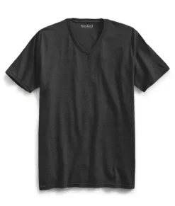 Online Nayked Apparel Men'S Ridiculously Soft Recycled Lightweight V-Neck T-Shirt