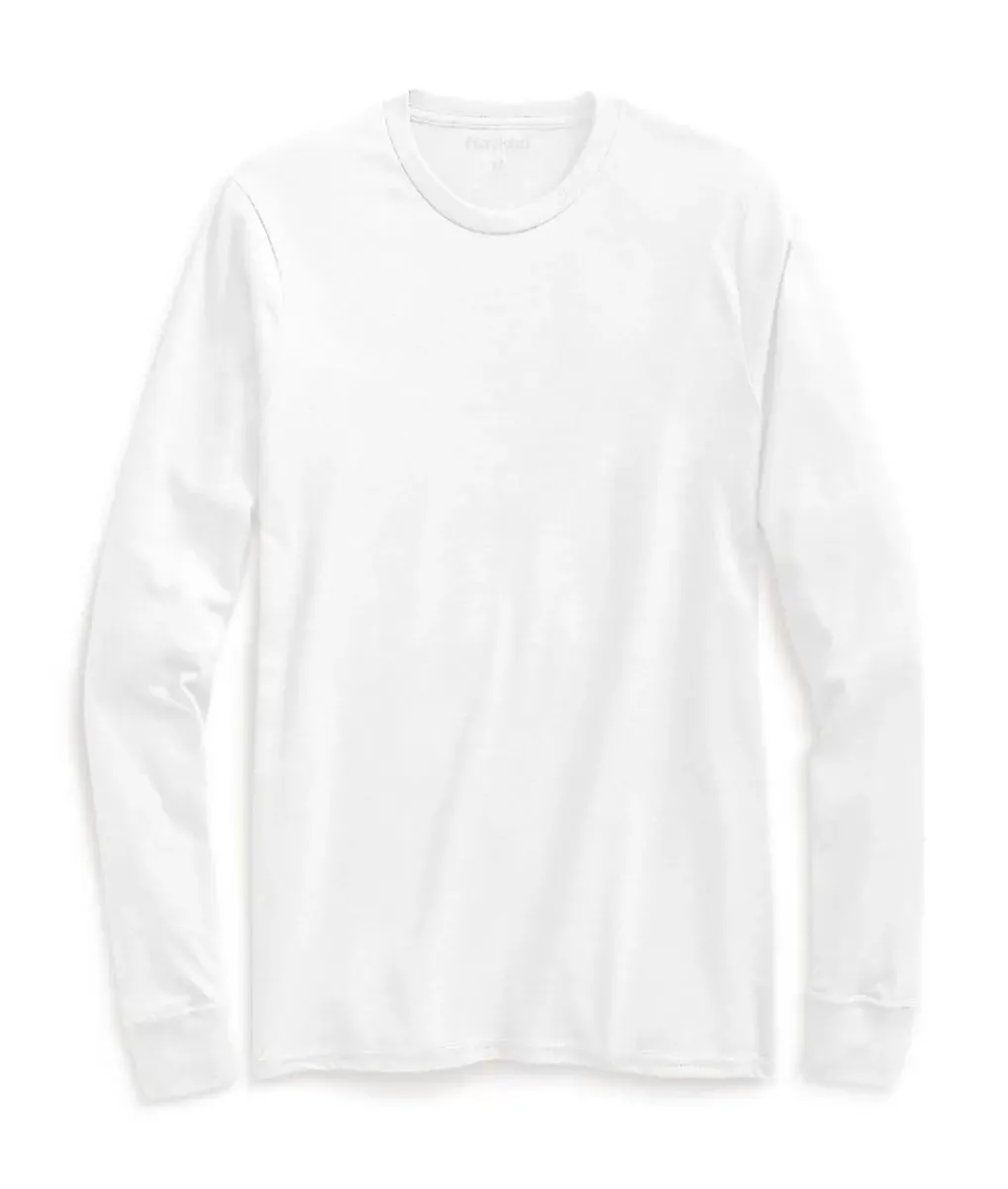 New Nayked Apparel Men'S Ridiculously Soft Recycled Lightweight Long Sleeve T-Shirt