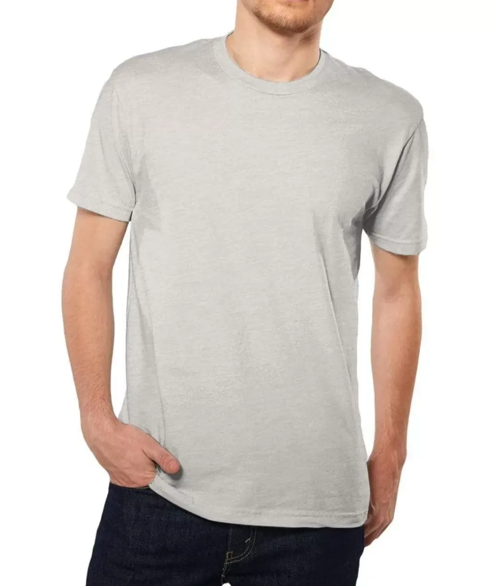 Online Nayked Apparel Men'S Ridiculously Soft Short Sleeve Crew Neck 100% Cotton T-Shirt | Classic