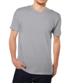 Online Nayked Apparel Men'S Ridiculously Soft Short Sleeve Crew Neck 100% Cotton T-Shirt | Classic