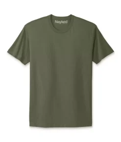Hot Nayked Apparel Men'S Ridiculously Soft Short Sleeve Crew Neck 100% Cotton T-Shirt | New Arrival Colors