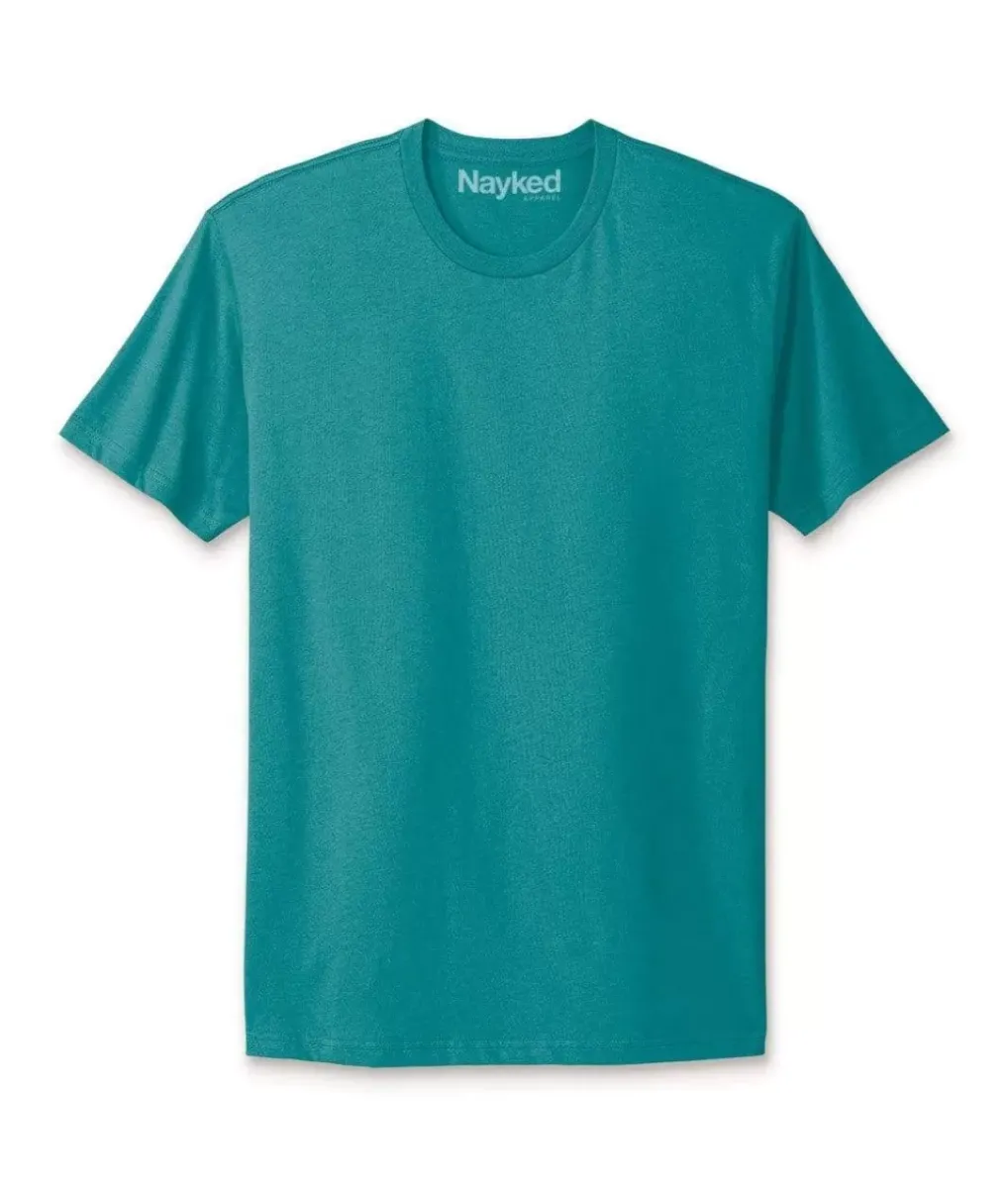 Hot Nayked Apparel Men'S Ridiculously Soft Short Sleeve Crew Neck 100% Cotton T-Shirt | New Arrival Colors