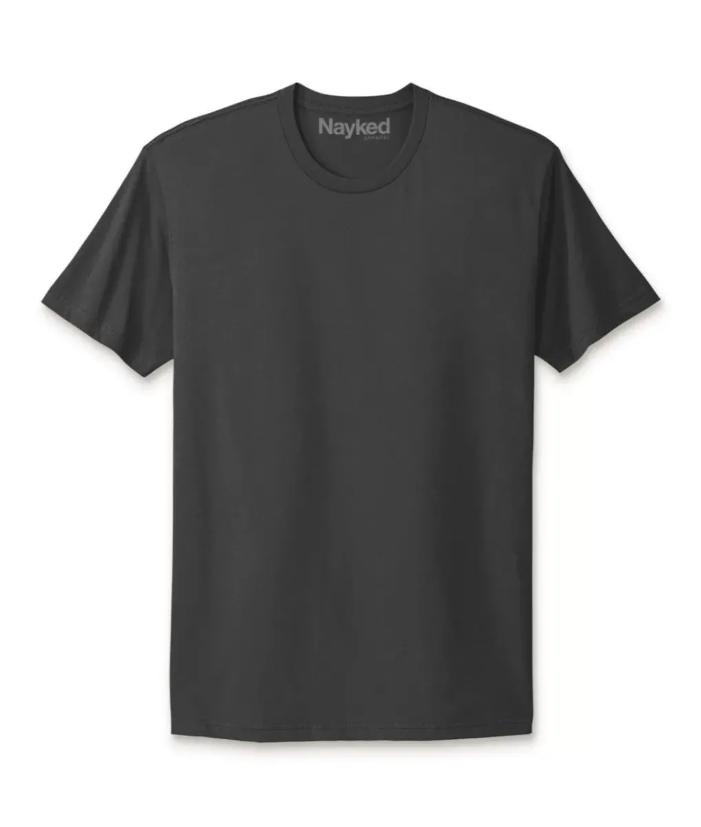 Hot Nayked Apparel Men'S Ridiculously Soft Short Sleeve Crew Neck 100% Cotton T-Shirt | New Arrival Colors