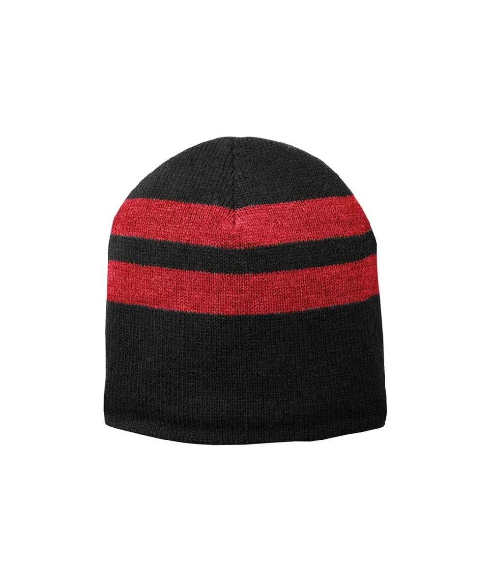 Discount Nayked Apparel Men'S Ridiculously Soft Striped Beanie