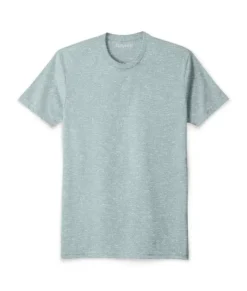 Fashion Nayked Apparel Men'S Ridiculously Soft Sueded Snow Heathered T-Shirt