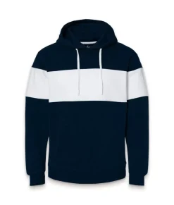 New Nayked Apparel Men'S Ridiculously Soft Sueded Fleece Varsity Block Hoodie
