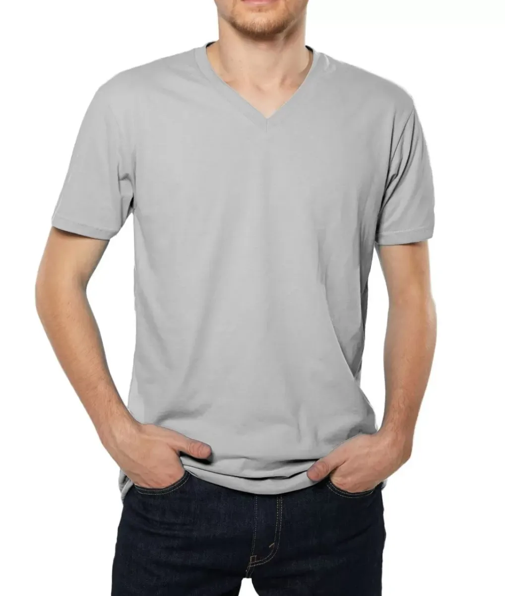 Discount Nayked Apparel Men'S Ridiculously Soft Sueded V-Neck