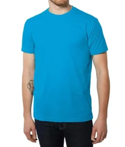 Fashion Nayked Apparel Men'S Ridiculously Soft Sueded Crew T-Shirt | Classic