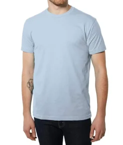 Fashion Nayked Apparel Men'S Ridiculously Soft Sueded Crew T-Shirt | Classic