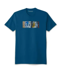 Clearance Nayked Apparel Men'S Ridiculously Soft Sueded Graphic Tee | Traveler