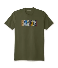 Clearance Nayked Apparel Men'S Ridiculously Soft Sueded Graphic Tee | Traveler