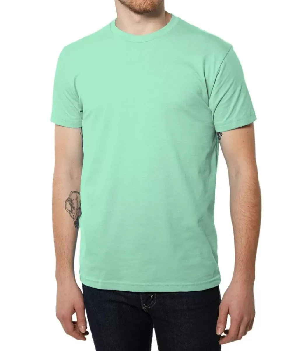 Outlet Nayked Apparel Men'S Ridiculously Soft Sueded Crew T-Shirt | Classic